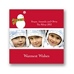 Cozy Scarf -- Multi-Photo Holiday Card