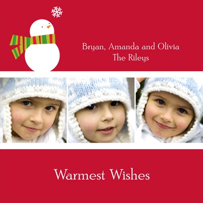 Cozy Scarf -- Multi-Photo Holiday Card