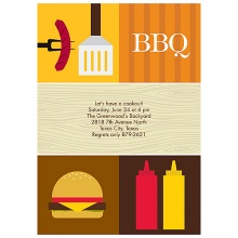 All Things BBQ -- BBQ Party Invitations