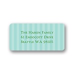 Stripes -- Address Label