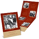 Filigree -- Red Photo Timeline Card