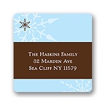 Snowflakes -- Address Label
