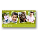 Four Fun -- Olive Photo Holiday Card