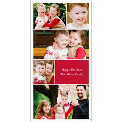 All About You -- Holiday Photo Card