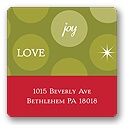 Stars and Dots -- Address Label