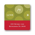 Stars and Dots -- Address Label