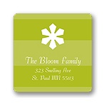 Snowflake Party -- Address Label