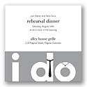 The Night Before I Do -- Rehearsal Dinner Invitation