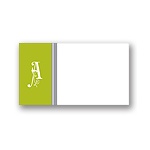 New Home -- Olive Personalized Note Card
