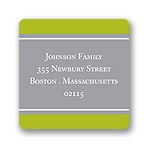 New Home -- Olive Address Label