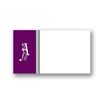 New Home -- Grape Personalized Note Card