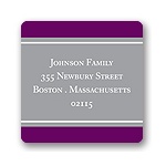 New Home -- Grape Address Label