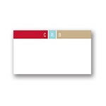Paint Swatch -- Personalized Note Card