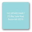 Paint Swatch -- Address Label
