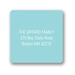 Paint Swatch -- Address Label