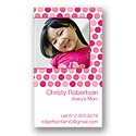 Dainty Dots -- Pink Mommy Card