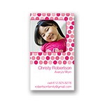 Dainty Dots -- Pink Mommy Card