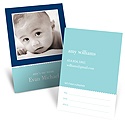 Scallops -- Blue Mommy Card