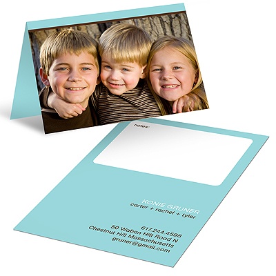 Details -- Aqua Mommy Card