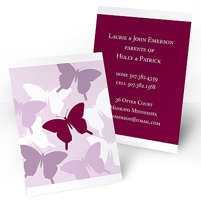 Butterflies -- Mommy Card