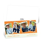 Batty Collage -- Halloween Photo Card
