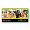 Four Fun -- Olive Halloween Photo Card