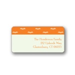 Batty Collage -- Halloween Address Label