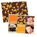 Checkered -- Halloween Photo Card