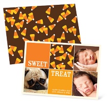 Sweet Collage -- Halloween Photo Card