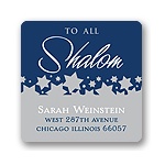 Starry Shalom -- Address Label