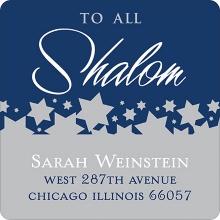 Starry Shalom -- Address Label