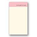 Scalloped -- Pink Personalized Note Card
