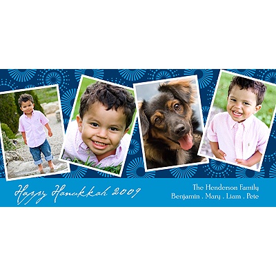 Four Fun -- Hanukkah Photo Cards
