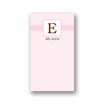 Tied with Love -- Pink Personalized Note Card