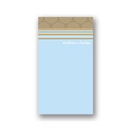 Soft Circles -- Blue Personalized Note Cards