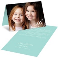 Horizontal Sparkling Holiday Letter 