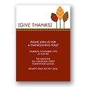 Fall Feast -- Thanksgiving Invitation