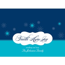Stars of Faith -- Holiday Card
