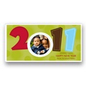 Yearly Dots -- Holiday Photo Card