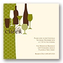 Holiday Cheer -- Green Holiday Party Invitation