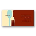 Dig In -- Red Thanksgiving Invitation