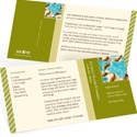 Holiday Recipe -- Green Holiday Photo Card