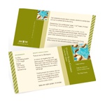 Holiday Recipe -- Green Holiday Photo Card