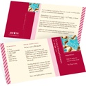 Holiday Recipe -- Red Holiday Photo Card
