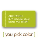 Precious -- Address Label
