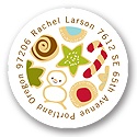 Sweet Treats -- Address Label