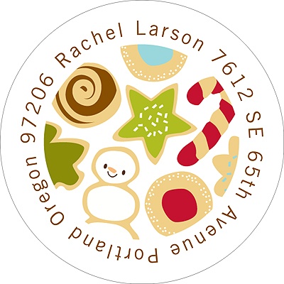 Sweet Treats -- Address Label