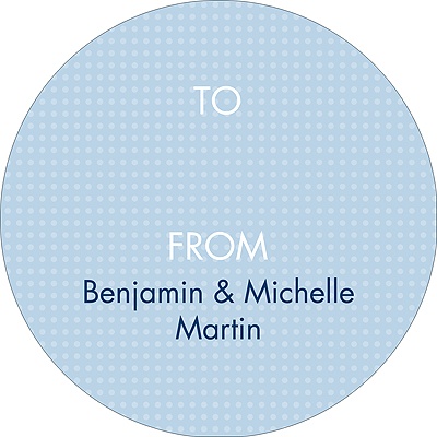 Winter Brilliance -- Christmas Gift Stickers