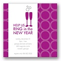 Bright Rings -- Holiday Party Invitation
