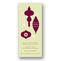 Ornamental -- Purple Holiday Party Invitation